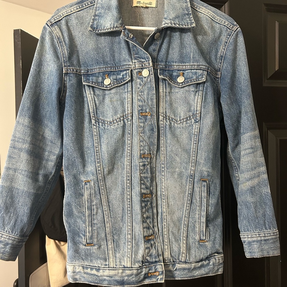 Madewell Women's Denim Jacket - Blue
